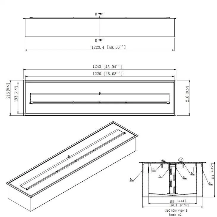 Customized Manual Ethanol Burners