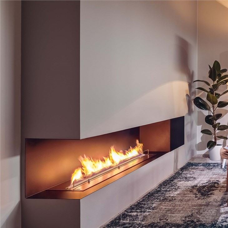 Ethanol Burning Smart Fireplace