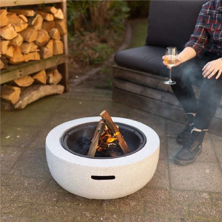 Garden Wood Fireplace Wood Qhov cub rhaub